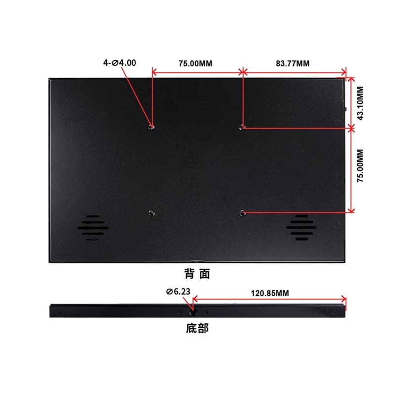 M51K – Monitor LCD para Raspbe - Raspberry Pi 10.1 Inch Capacitive Touch Screen Ips avaliação e preço