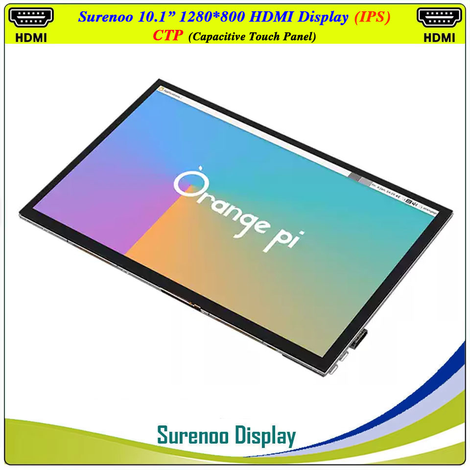 Monitor de exibição com módulo - Raspberry Pi 10.1 Inch Capacitive Touch Screen Ips avaliação e preço