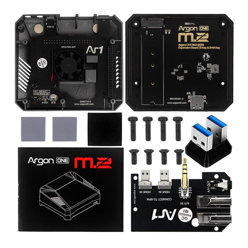 Gabinete Argon ONE M.2, com es - Argon One V3 M.2 Nvme Case avaliação e preço